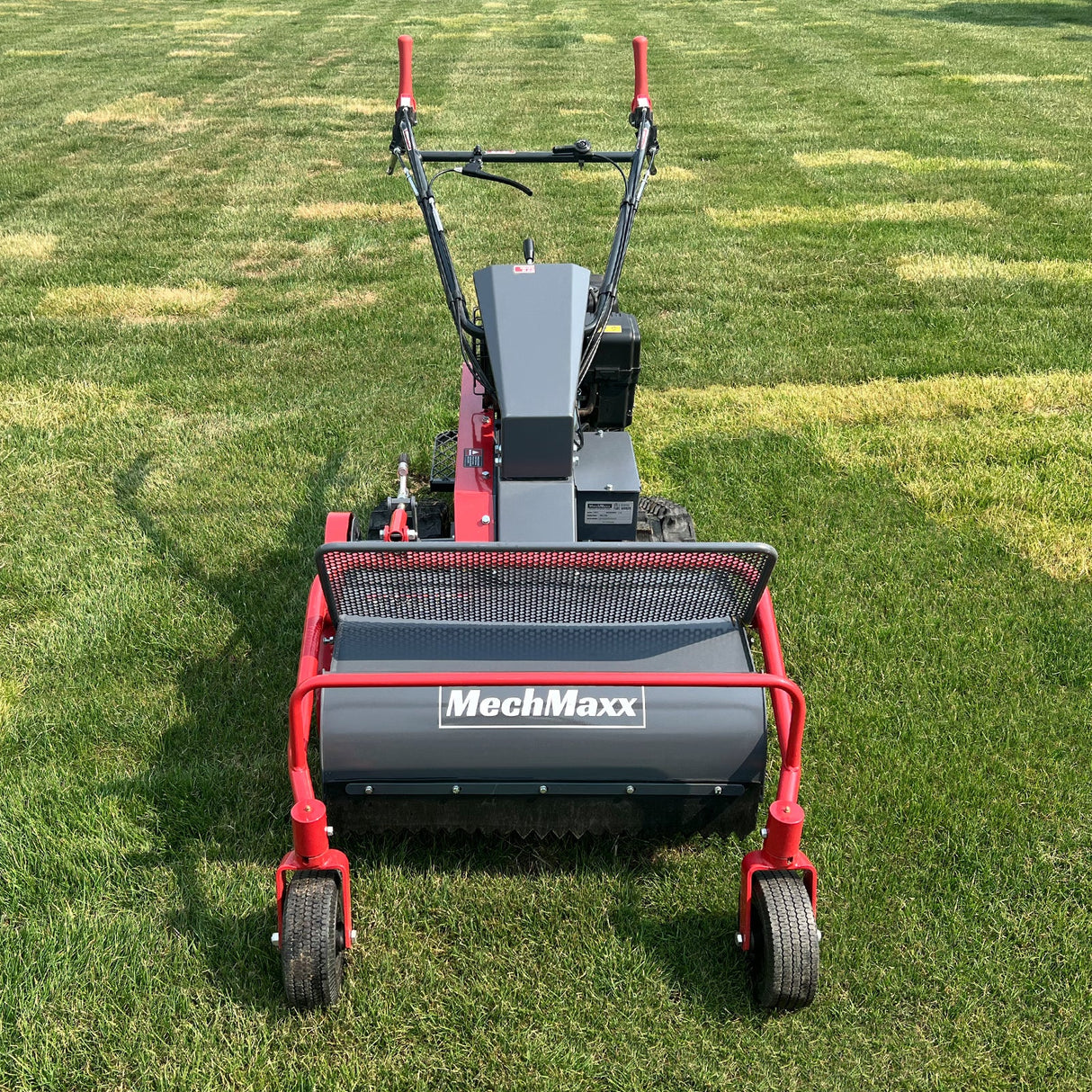 MechMaxx 27" Walk-Behind Flail Mower, 10HP 302cc, Tracked, SFM27T