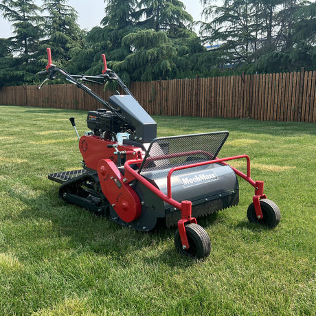 MechMaxx 27" Walk-Behind Flail Mower, 10HP 302cc, Tracked, SFM27T