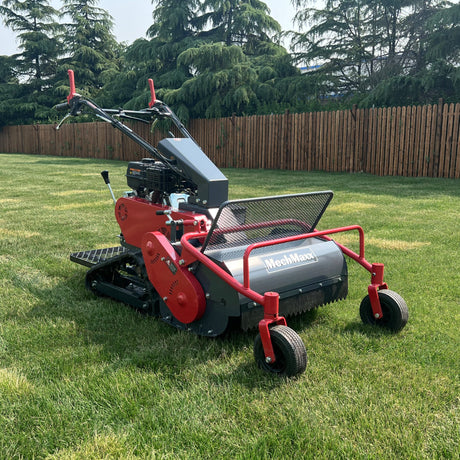 MechMaxx 27" Walk-Behind Flail Mower, 10HP 302cc, Tracked, SFM27T