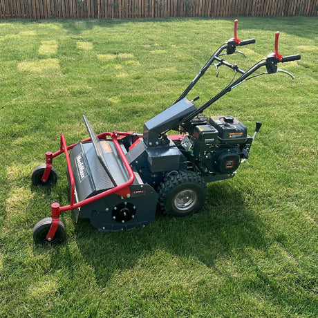 MechMaxx 27" Walk-Behind Flail Mower, 10HP 302cc, Wheeled, SFM27W
