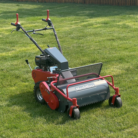 MechMaxx 27" Walk-Behind Flail Mower, 10HP 302cc, Wheeled, SFM27W