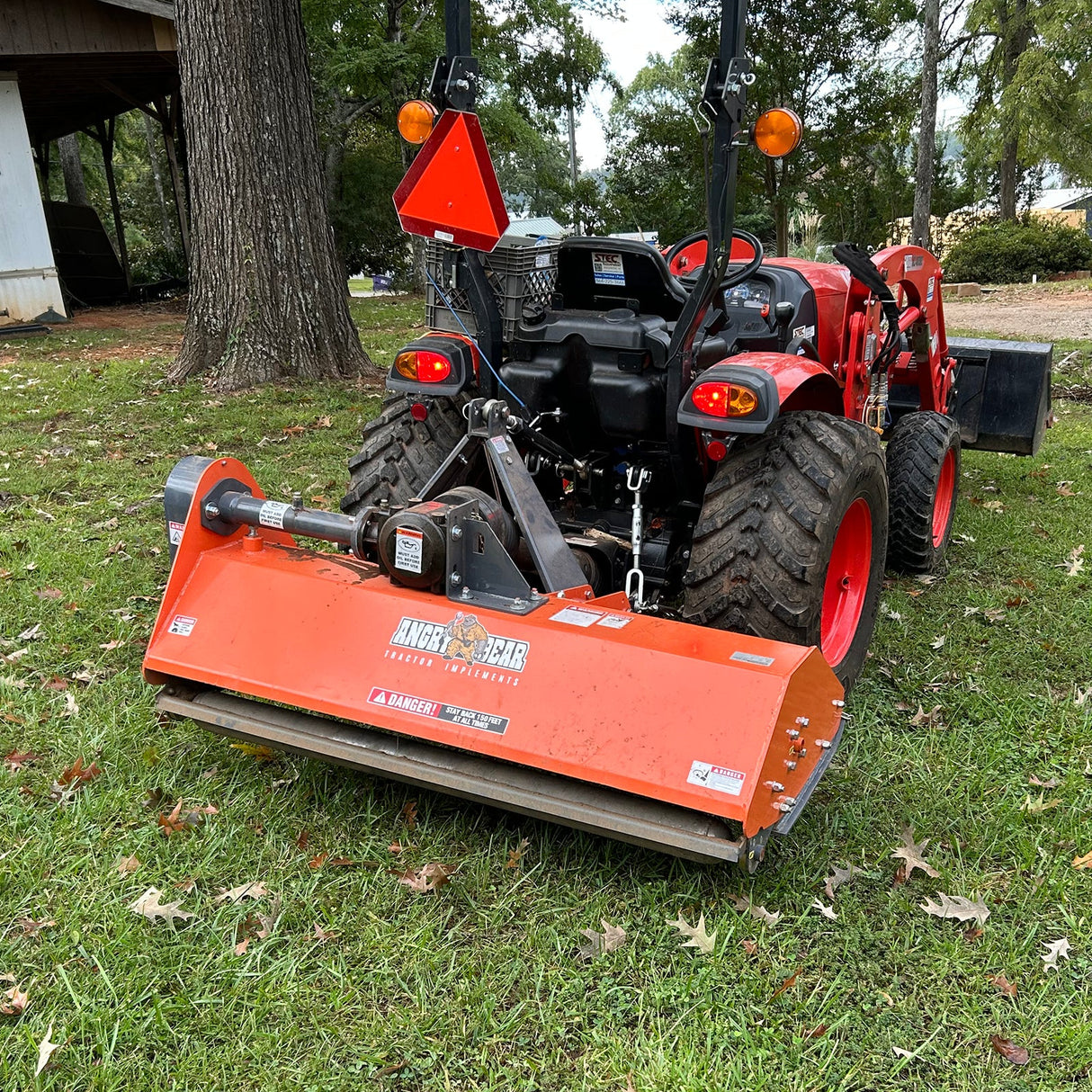 MechMaxx 60" PTO Driven Flail Mower, 3-Point, 30-60HP, NAM60