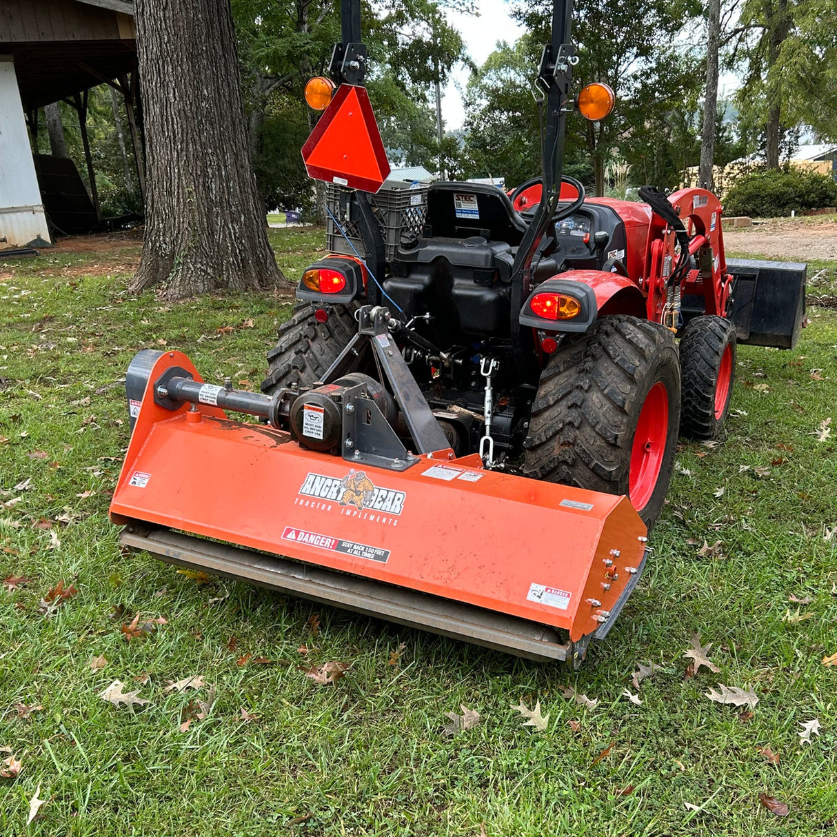 MechMaxx 60" PTO Driven Flail Mower, 3-Point, 30-60HP, NAM60