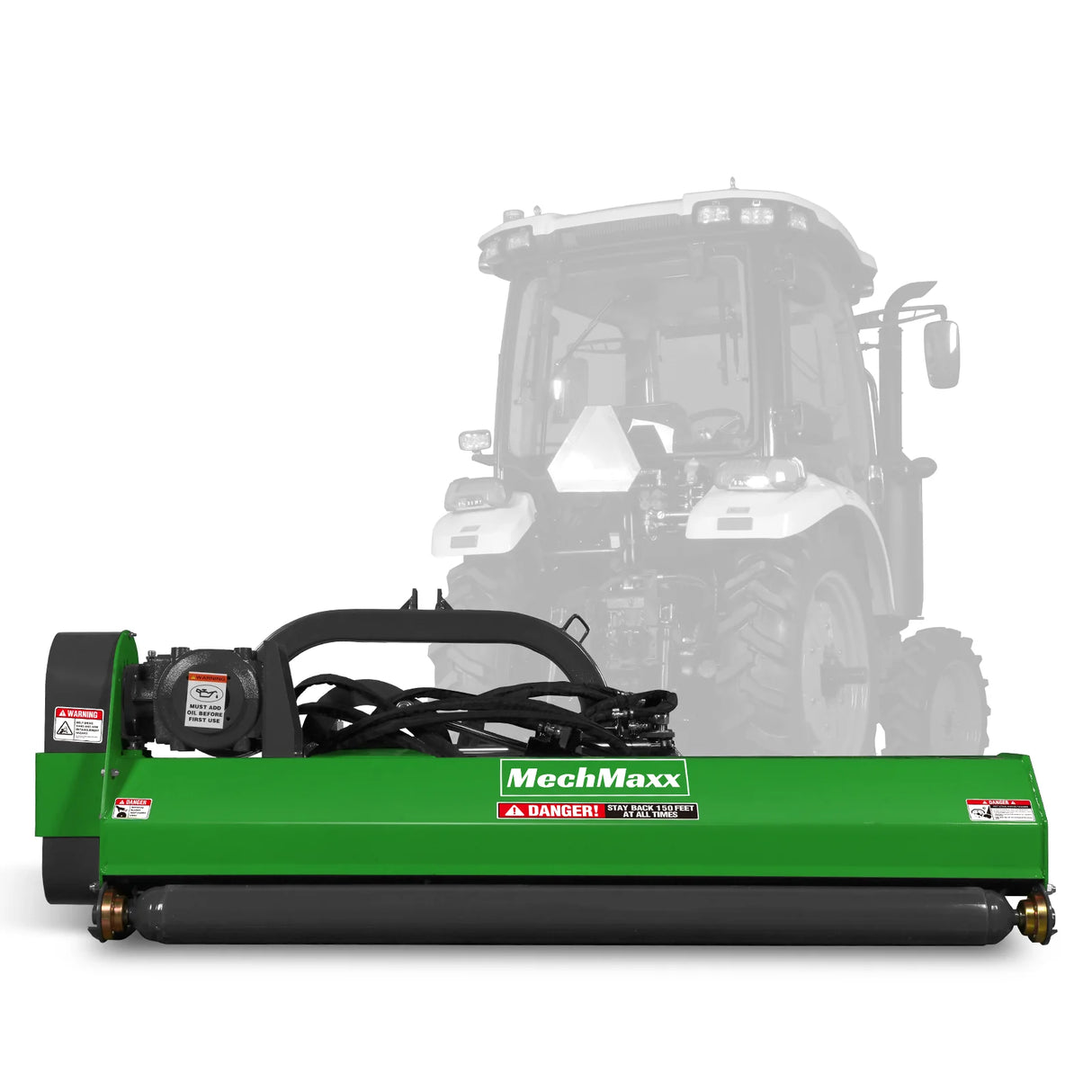 MechMaxx 65" Offset Flail Ditch Bank Mower, 3-Point, 30-60HP, VAM65