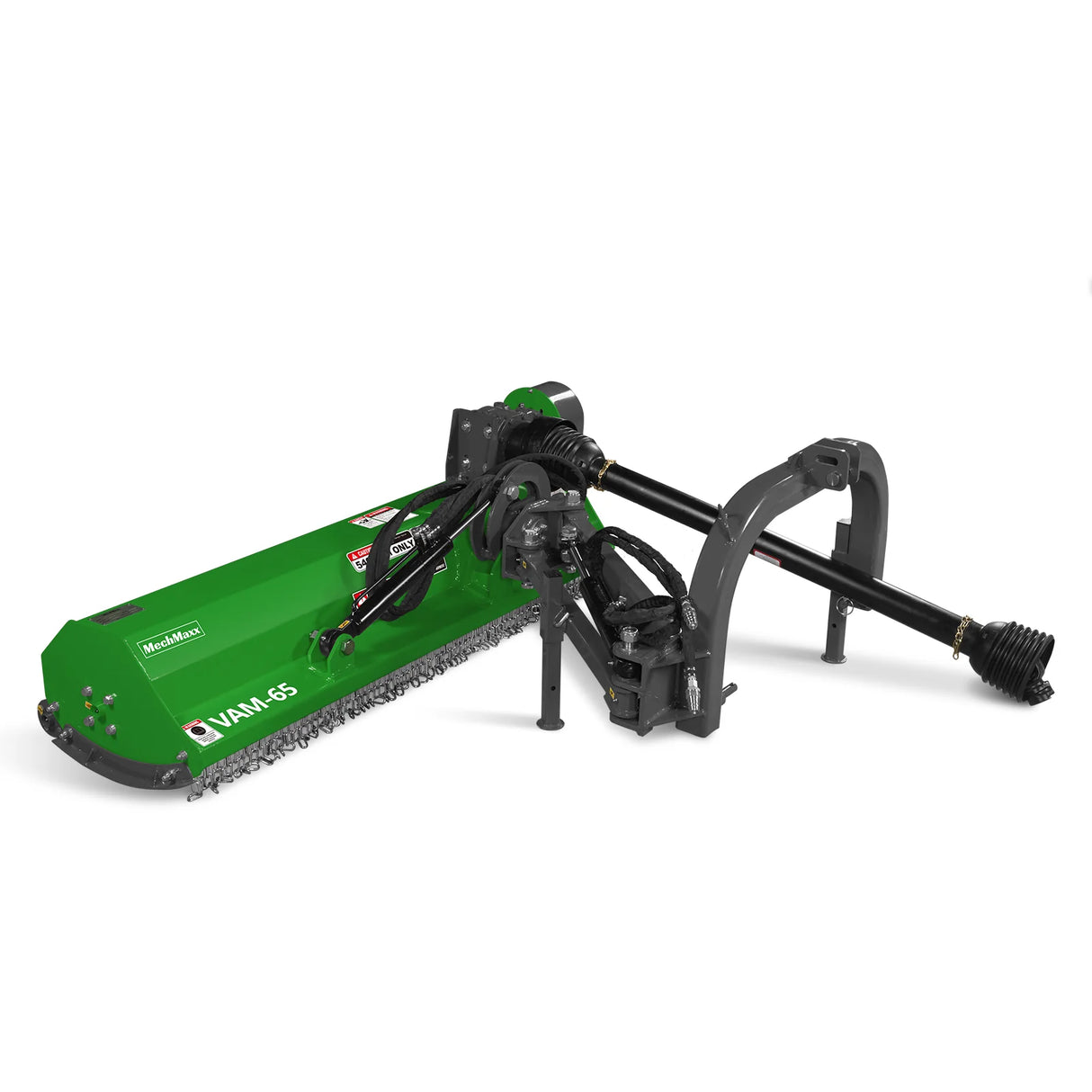 MechMaxx 65" Offset Flail Ditch Bank Mower, 3-Point, 30-60HP, VAM65