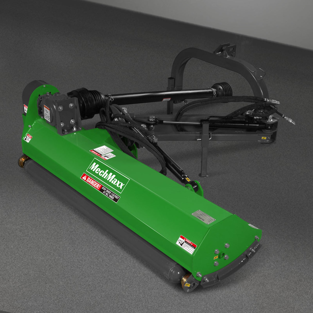 MechMaxx 65" Offset Flail Ditch Bank Mower, 3-Point, 30-60HP, VAM65