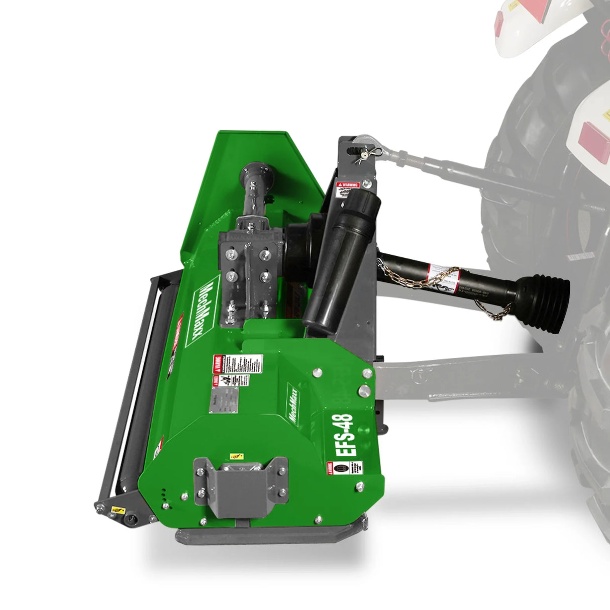 MechMaxx 48" Light-Duty PTO Flail Mower, 3-Point, 15-35HP, EFS48