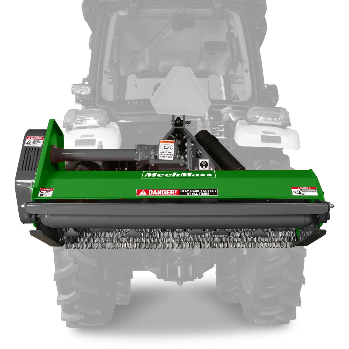 MechMaxx 48" Light-Duty PTO Flail Mower, 3-Point, 15-35HP, EFS48