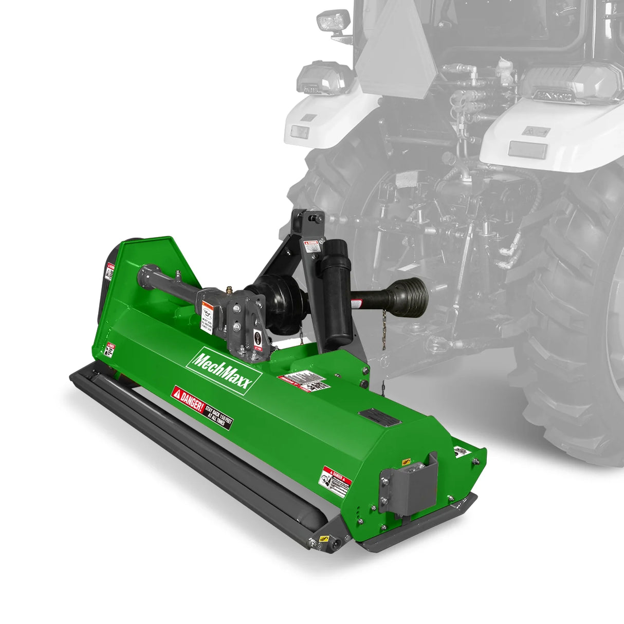 MechMaxx 60" Light-Duty PTO Flail Mower, 3-Point, 15-35HP, EFS60