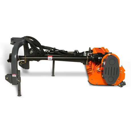 MechMaxx 72" Heavy Duty Offset Ditch Bank Flail Mower, CMR Gearbox, 90° Tilt