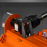 MechMaxx 72" Heavy Duty Offset Ditch Bank Flail Mower, CMR Gearbox, 90° Tilt