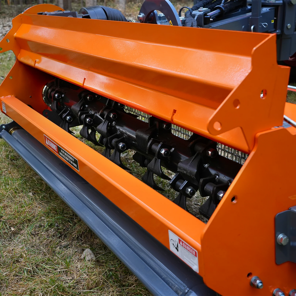 MechMaxx 72" Heavy Duty Offset Ditch Bank Flail Mower, CMR Gearbox, 90° Tilt