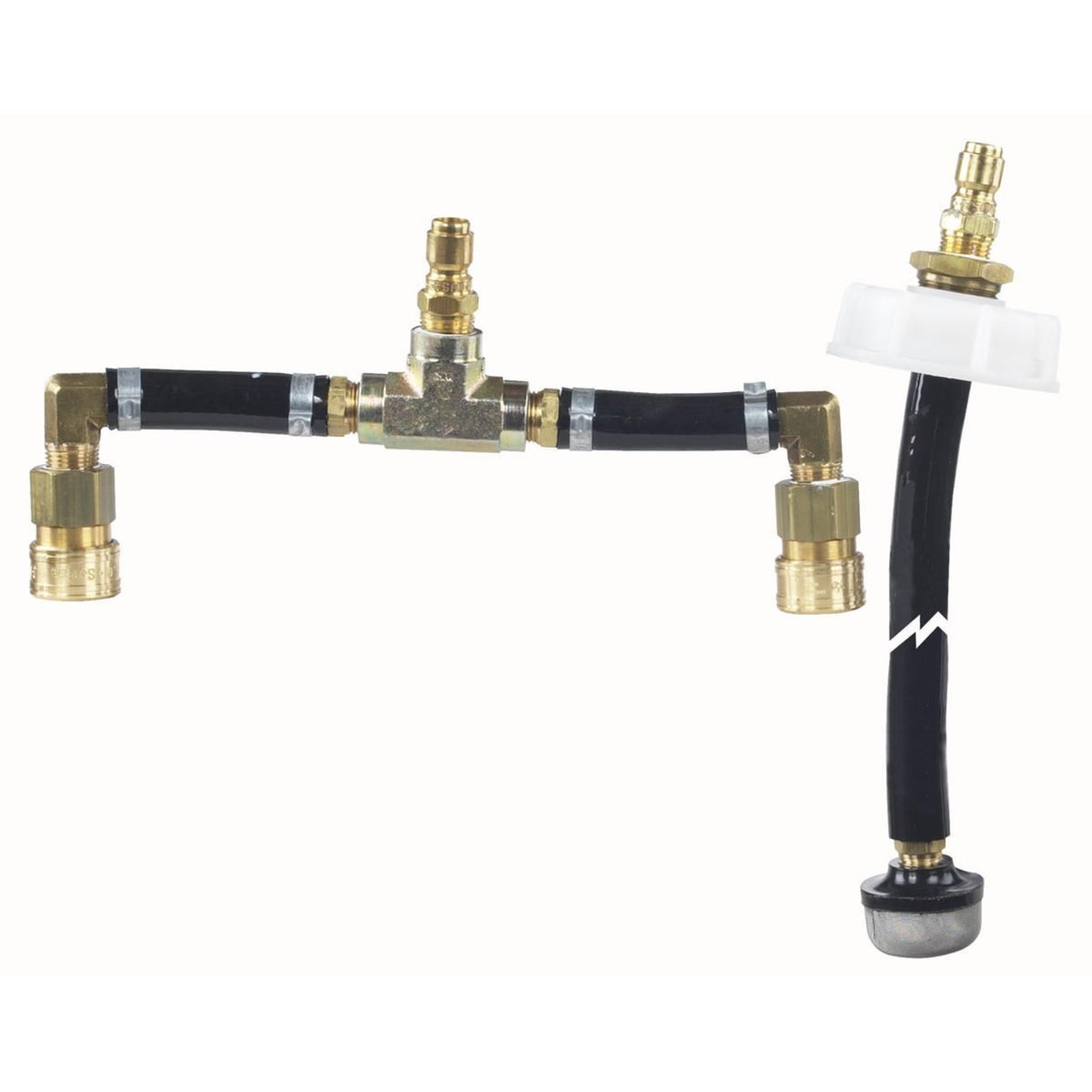 Robinair 75360 Heavy-Duty Adapter Kit for 75700 Coolant Exchanger, 14-Gallon Capacity