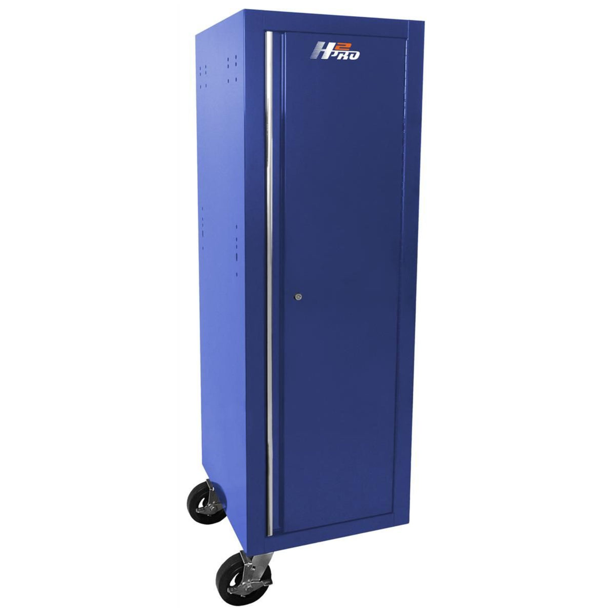 Homak H2Pro 19" Full-Height Side Locker — 2 Drawers, 2 Adjustable Shelves, 550 lb Casters