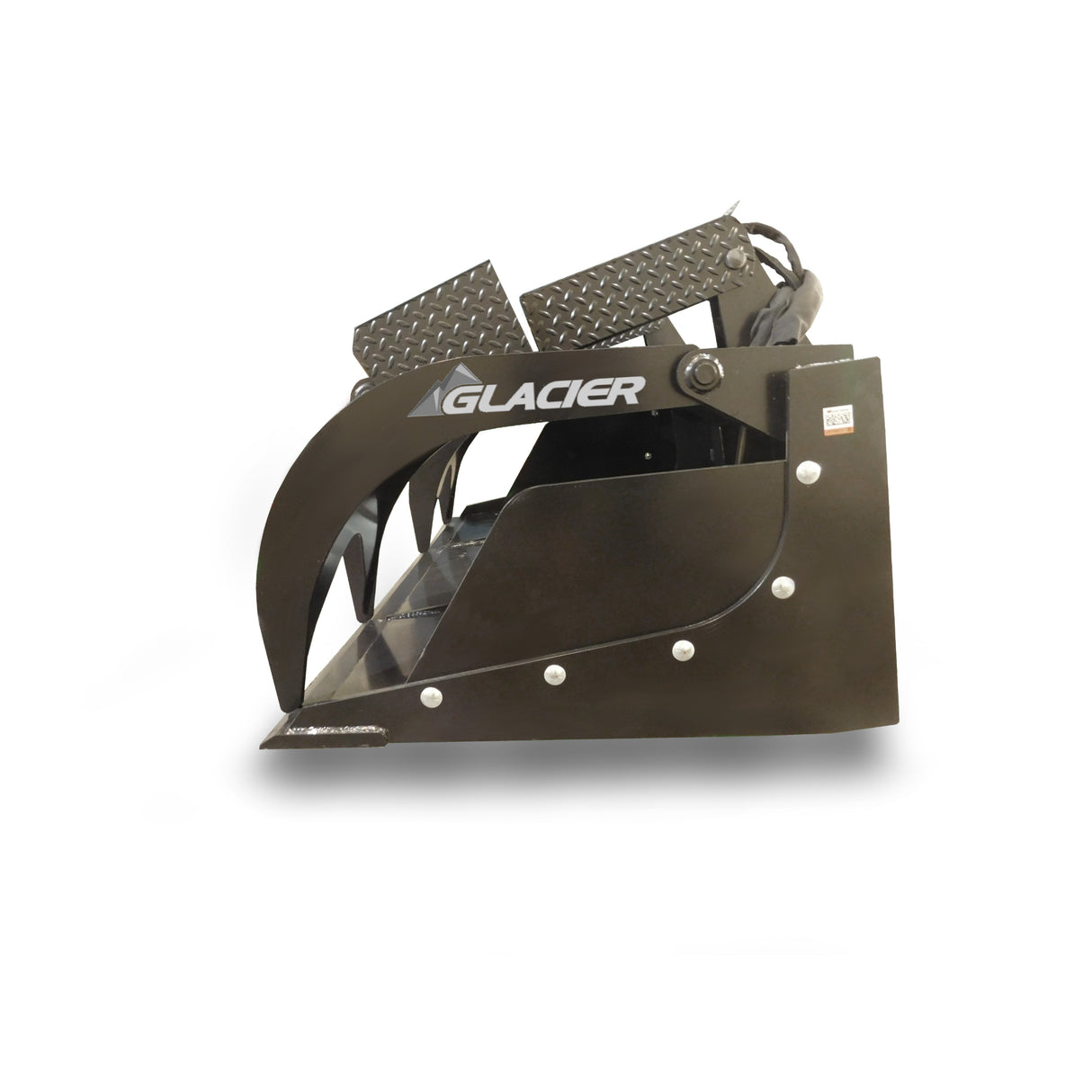 Glacier Attachments Extreme Grapple Bucket for Skid Steers