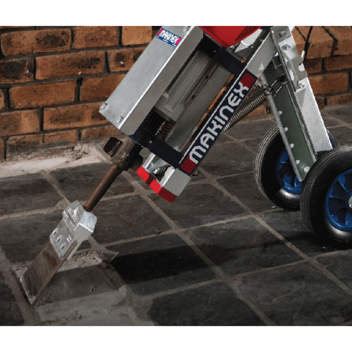 Makinex Tile Smasher Head Jackhammer Attachment with 6" High-Tensile Blade