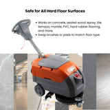 Sunmax RT35AC Compact Corded Electric Floor Scrubber