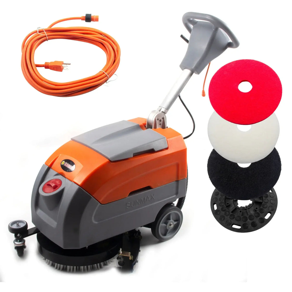 Sunmax RT35AC Compact Corded Electric Floor Scrubber