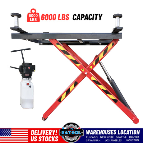 Katool KT-X66 6000 lbs Portable Mid Rise Scissor Lift