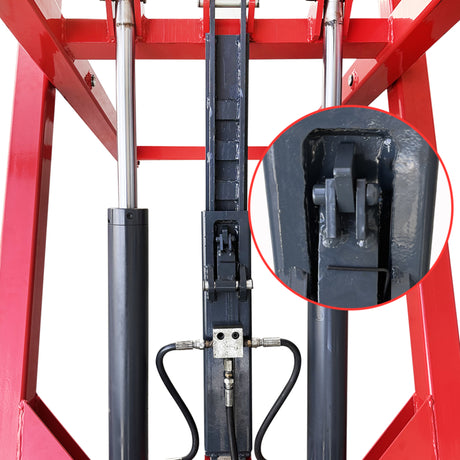 Katool KT-X66 6000 lbs Portable Mid Rise Scissor Lift
