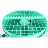 IMER Mix 120 Plus 120V 4 Cu-Ft Portable Vertical Shaft Paddle Mixer with Open Grate