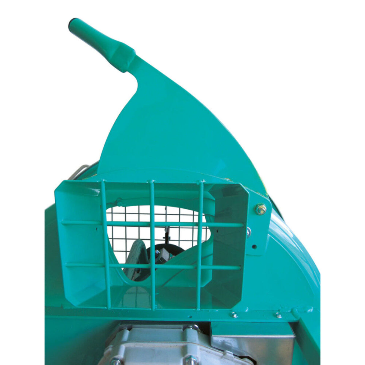 IMER Mix 120 Plus 120V 4 Cu-Ft Portable Vertical Shaft Paddle Mixer with Open Grate