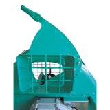 IMER Mix 120 Plus 120V 4 Cu-Ft Portable Vertical Shaft Paddle Mixer with Open Grate