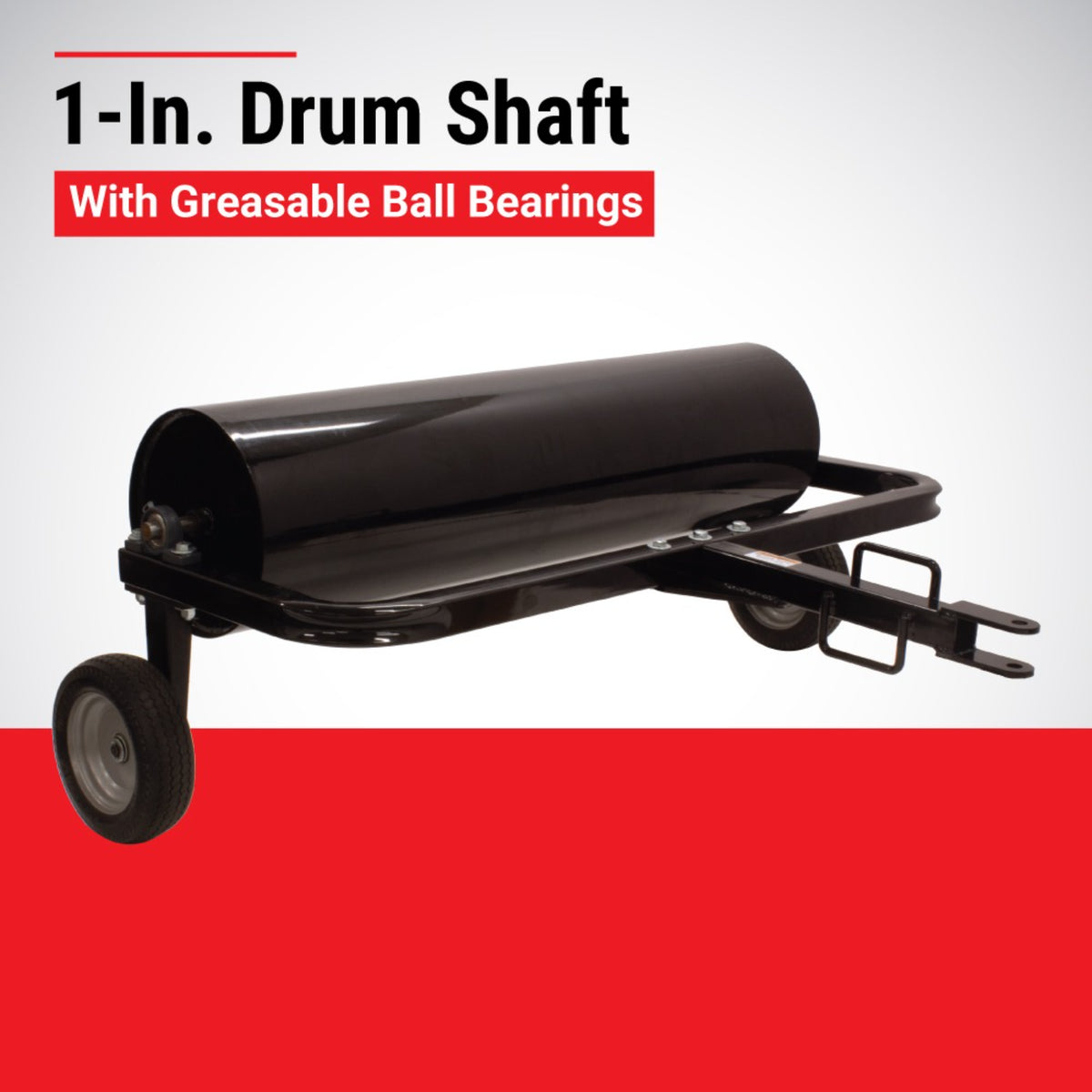 Maxim 36 in. Tow-Behind Lawn Roller, Pin Hitch, Water-Fillable Drum
