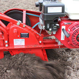 Maxim Commercial Tiller, Honda GX160, Bolt-On Replaceable Tine Blades