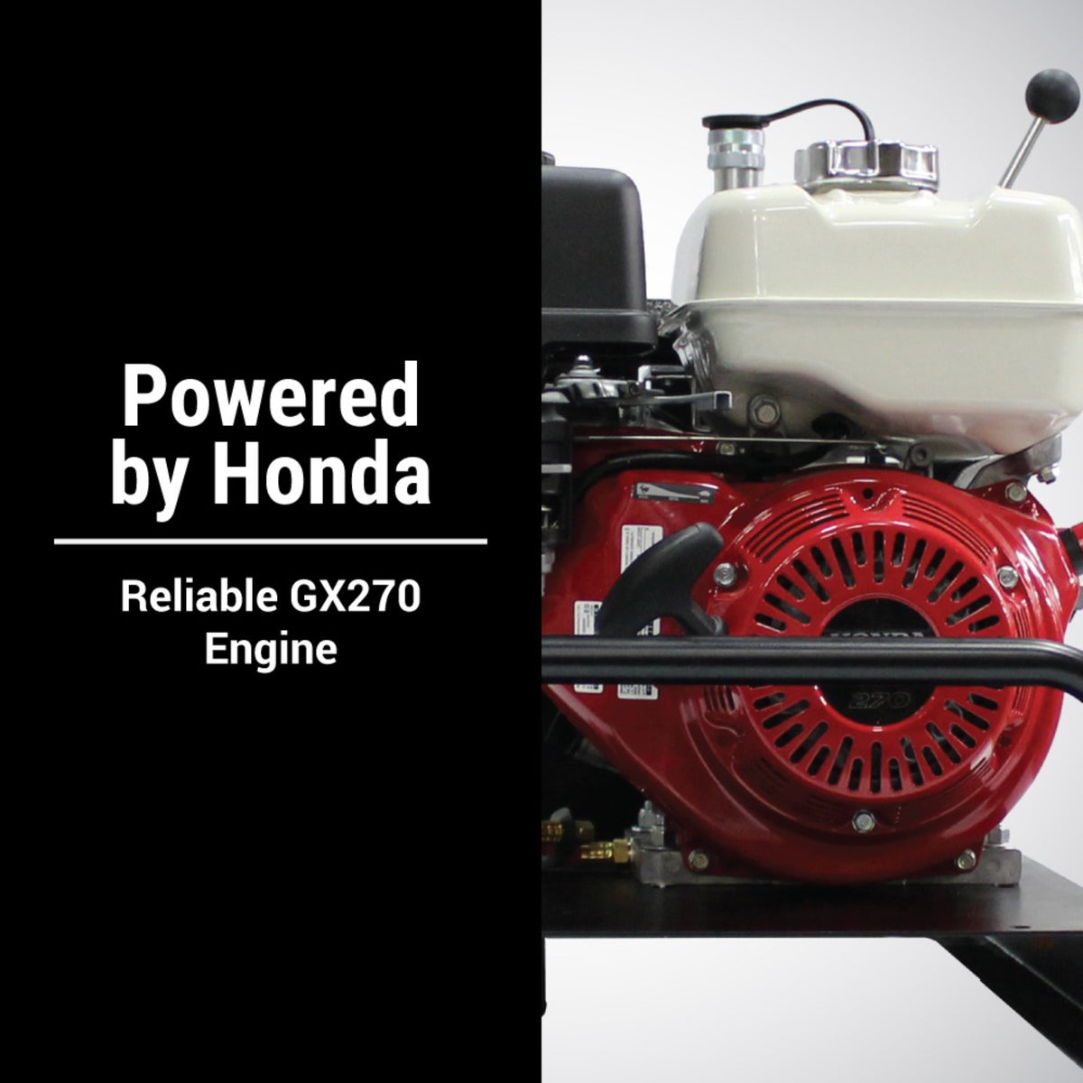 BravePro Hydra Buddy Hydraulic Power Pack — 2,000 PSI, 5.5 GPM, Honda GX270 Recoil Start