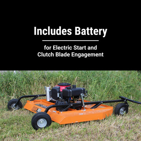 BravePro 44 in. Towable Rough Cut Mower — Honda GXV630 20 HP V-Twin