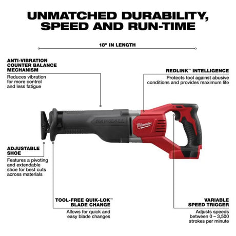 Milwaukee M18 Cordless Lithium-Ion 4-Tool Combo Kit