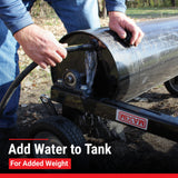 Maxim 36 in. Tow-Behind Lawn Roller, Pin Hitch, Water-Fillable Drum