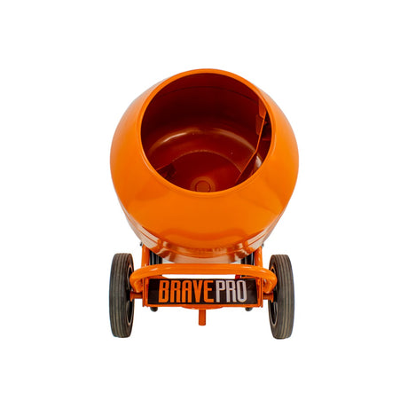 BravePro MIXZR Direct Drive Cement Mixer — 5.5 Cu. Ft. Steel Drum, GPE211005