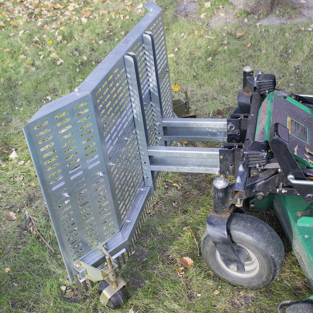 JRCO 55" Leaf Blade Plow — Front-Mount Mower Attachment