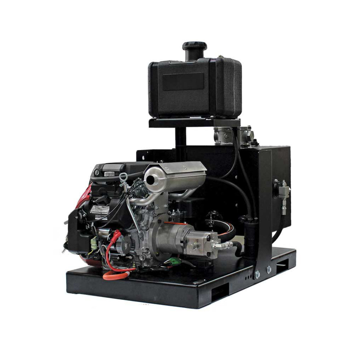 BravePro Skid Mount Hydraulic Power Pack — 2,250 PSI, 11 GPM, Honda GX630 Electric Start