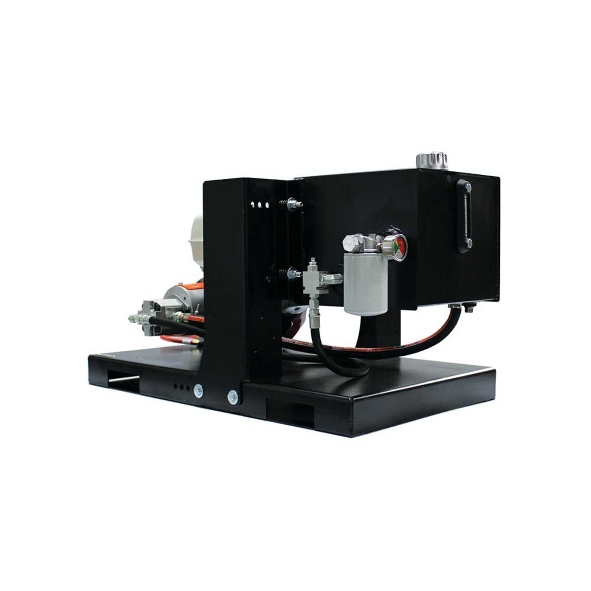 BravePro Skid Mount Hydraulic Power Pack — 3,000 PSI, 5 GPM, Honda GX390 Electric Start