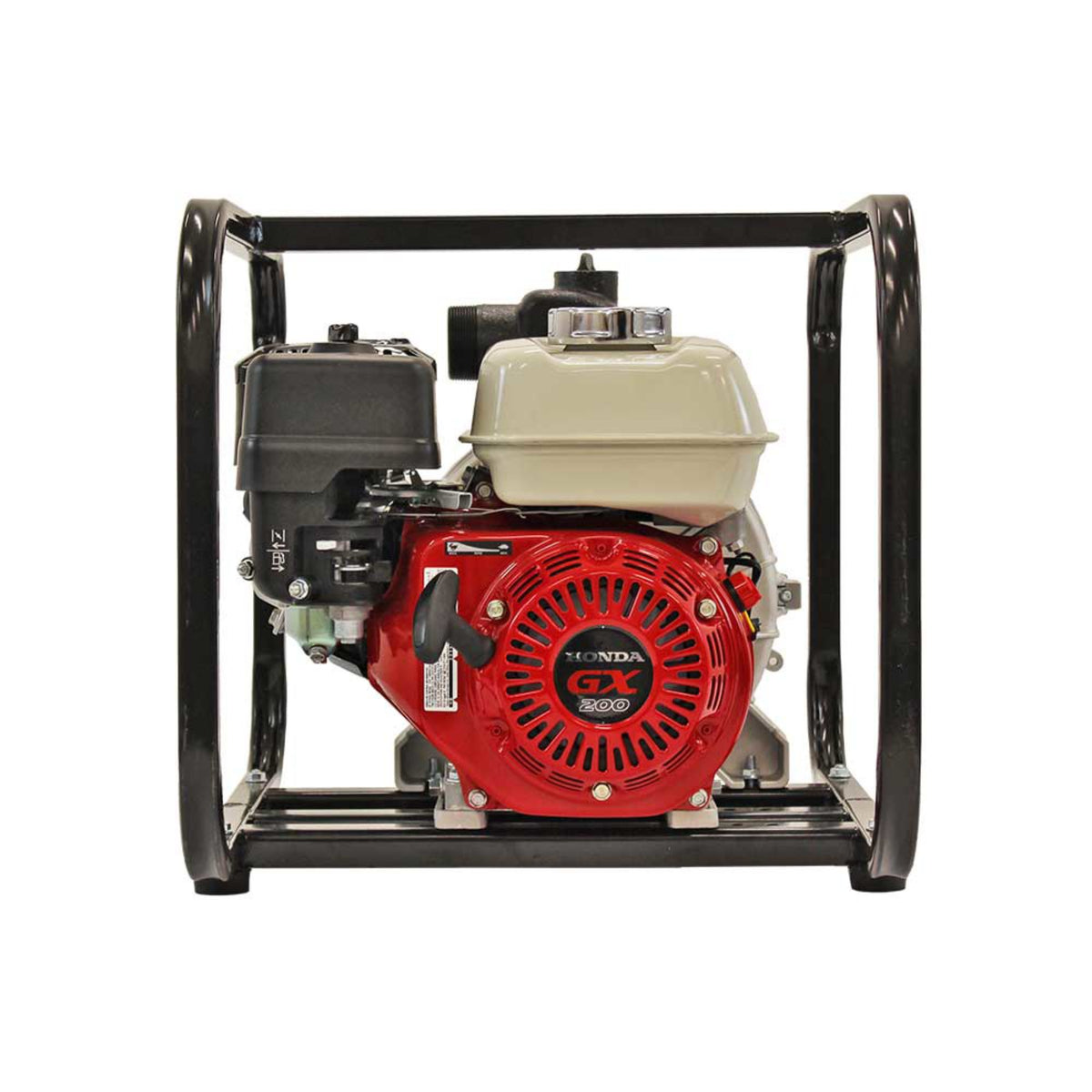 BravePro Trash Pump — 2 in. Commercial Grade, Honda GX200
