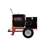 BravePro Mortar Mixer — 8 Cu. Ft. Poly Drum, Honda GX240