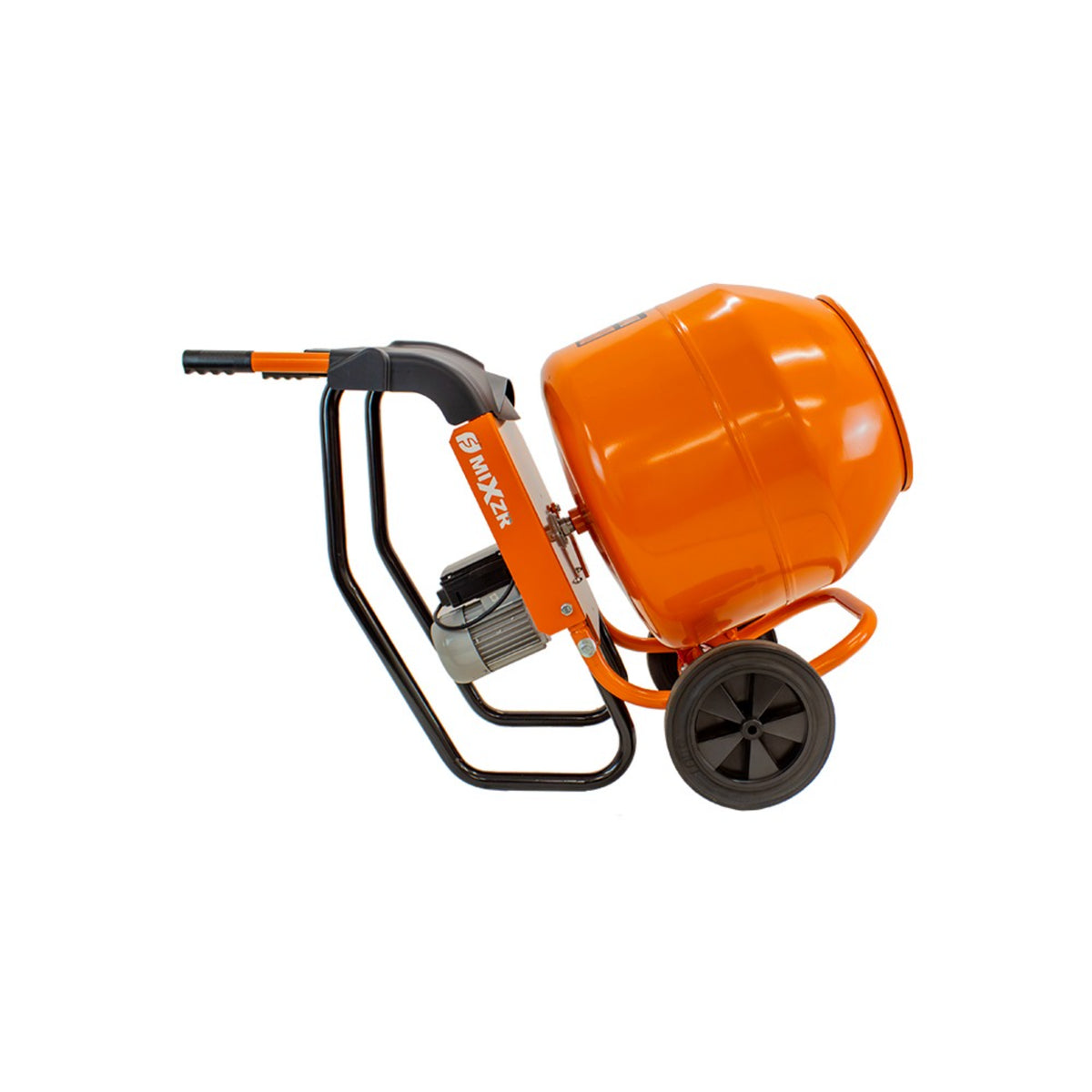 BravePro MIXZR Direct Drive Cement Mixer — 5.5 Cu. Ft. Steel Drum, GPE211005