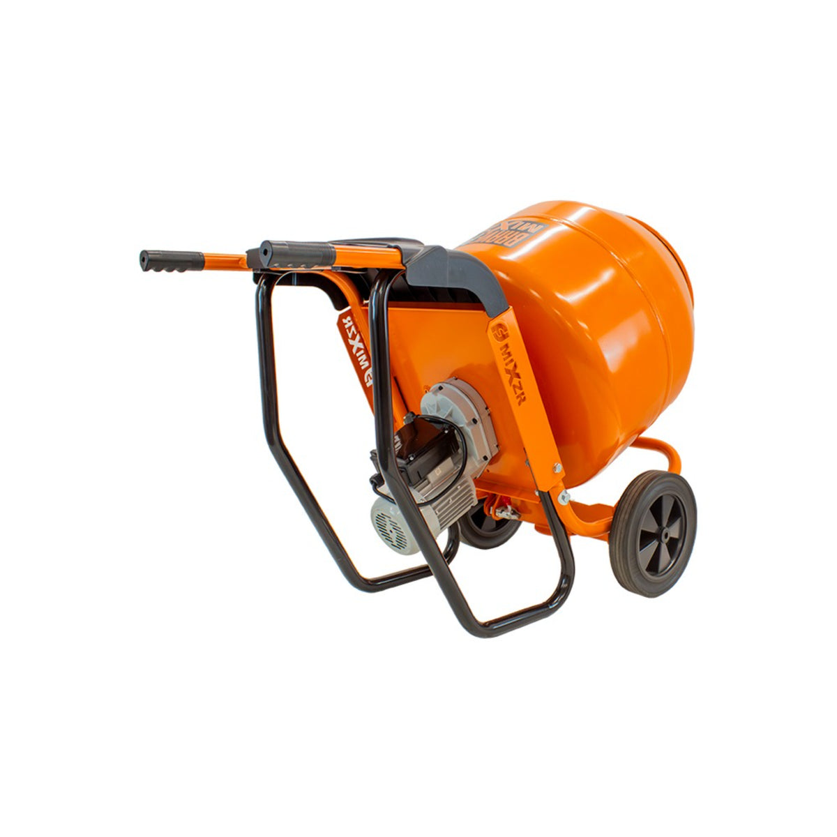 BravePro MIXZR Direct Drive Cement Mixer — 5.5 Cu. Ft. Steel Drum, GPE211005