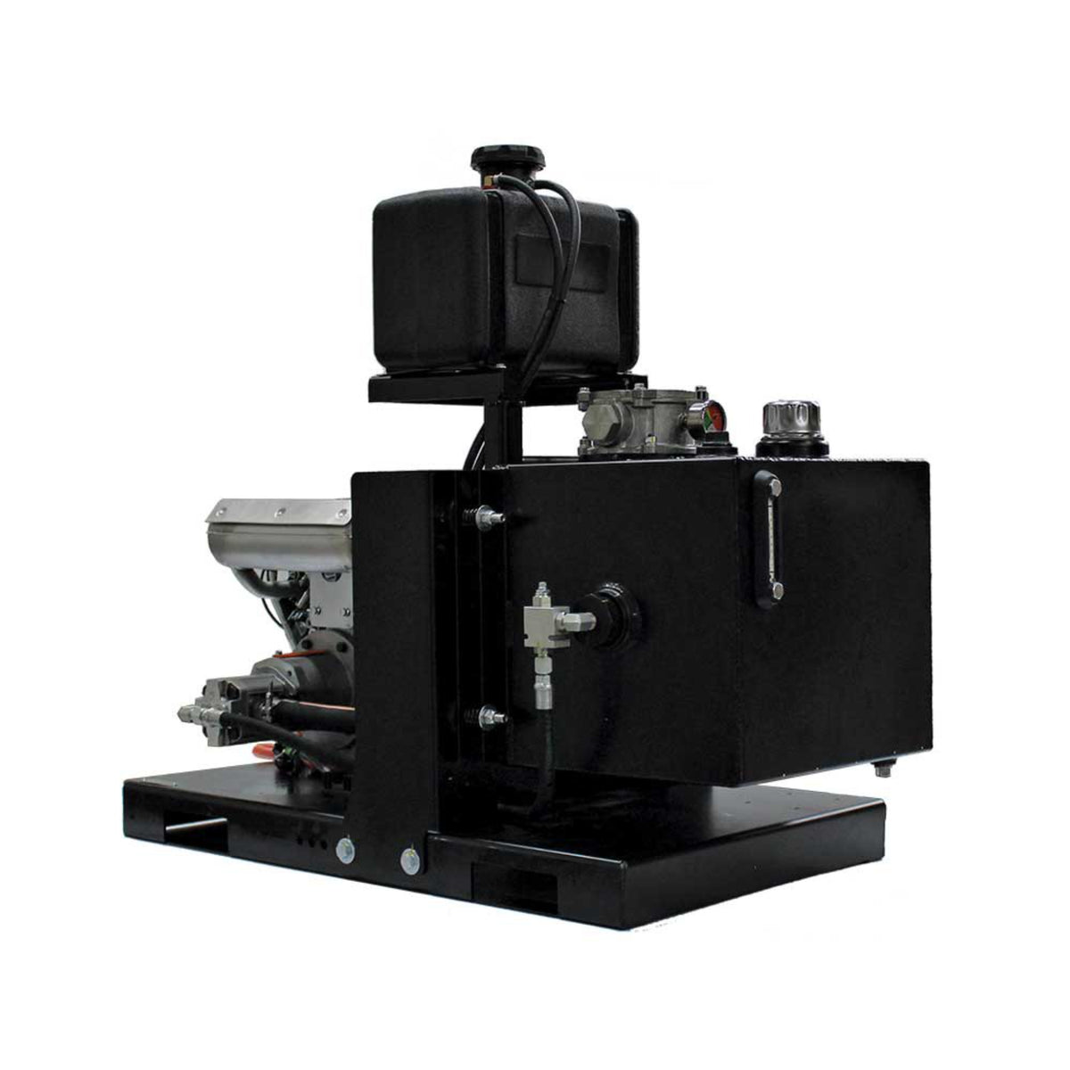 BravePro Skid Mount Hydraulic Power Pack — 2,000 PSI, 14 GPM, Honda GX630 Electric Start
