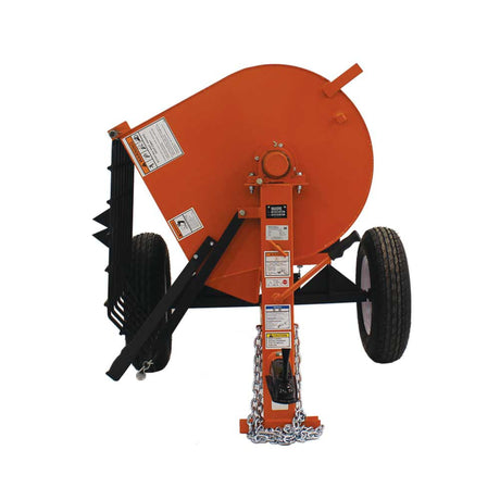 BravePro Mortar Mixer — 8 Cu. Ft. Steel Drum, Honda GX240