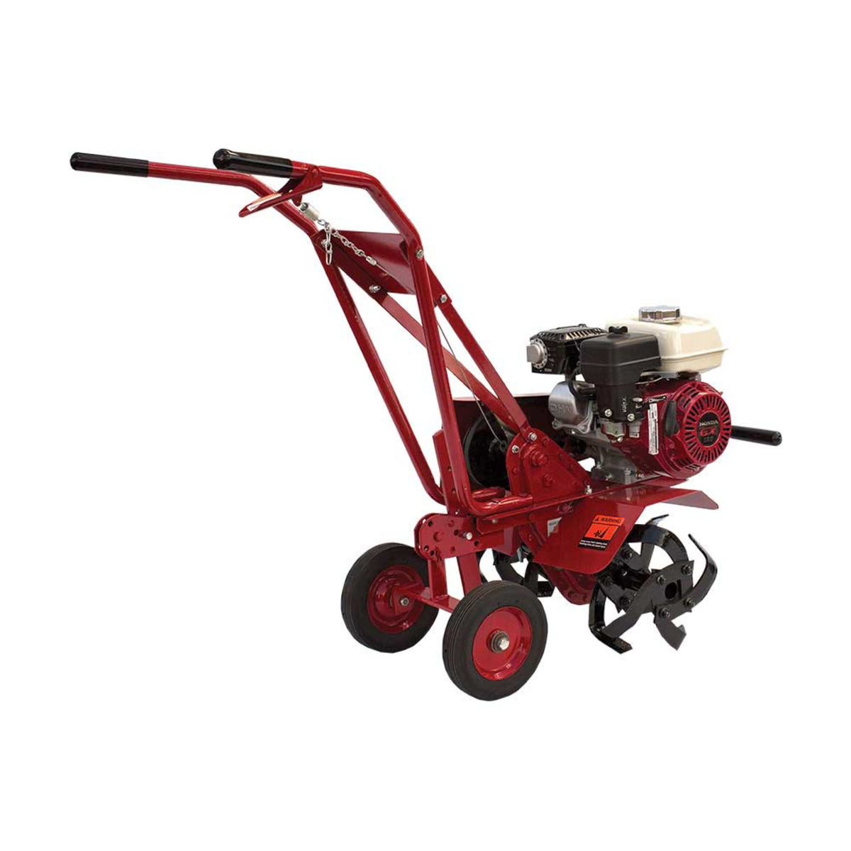Maxim Compact Commercial Tiller, Honda GX120, Bolt-On Replaceable Tine Blades