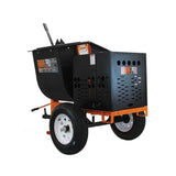 BravePro Mortar Mixer — 8 Cu. Ft. Poly Drum, Honda GX240