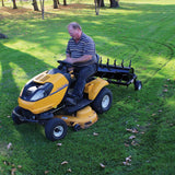 Maxim 36 in. Tow-Behind Plug Aerator, Water-Fillable Drum