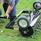Maxim 36 in. Tow-Behind Plug Aerator, Water-Fillable Drum