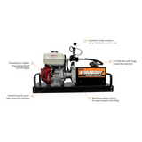 BravePro Hydra Buddy Hydraulic Power Pack — 2,000 PSI, 5.5 GPM, Honda GX270 Recoil Start