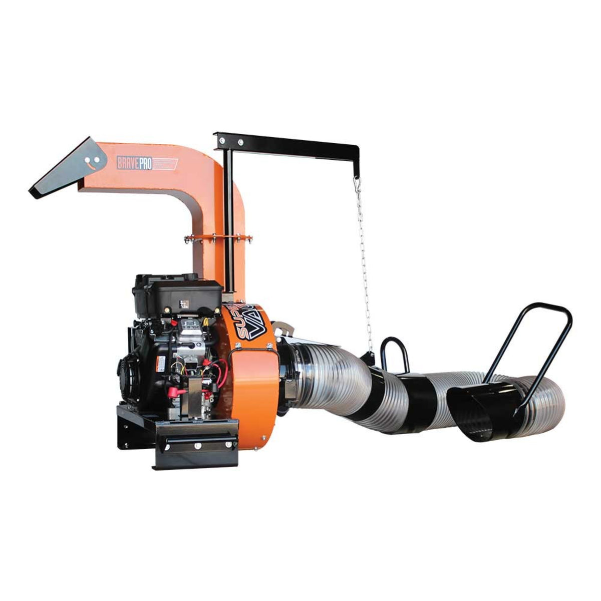 BravePro Debris Truck Loader — 4,400 CFM, 18 HP Briggs & Stratton