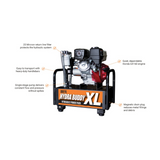 BravePro Hydra Buddy Hydraulic Power Pack — 900 PSI, 7 GPM, Honda GX160 Recoil Start